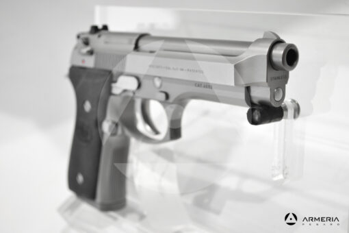 Pistola semiautomatica Beretta 98 FS Inox calibro 9x21 canna 5 Usata canna