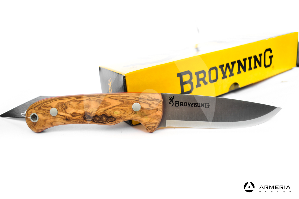 Coltello Browning Bjorn a lama fissa 10 cm olive