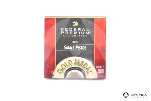 Inneschi Federal GM100MI Small Pistol Match Primers - 100 pezzi
