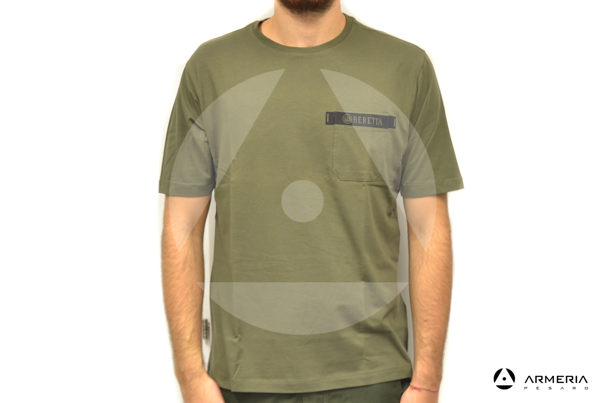 Maglia t-shirt Beretta Tactical green stone taglia XXL