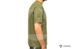 Maglia t-shirt Beretta Trident dark olive taglia XL lato
