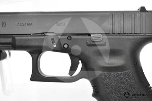 Pistola semiautomatica Glock modello 19 Gen 4 calibro 9x19 - 9 Luger canna 4 macro
