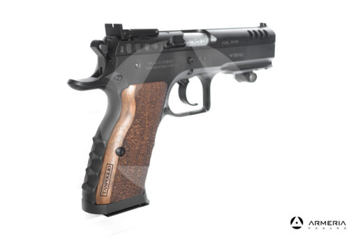 Pistola semiautomatica Tanfoglio modello Stock I calibro 9x19 - 9 Luger Canna 5 calcio