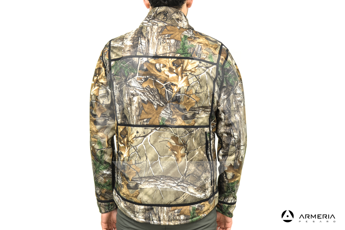 Giacca reversibile Browning Ultimate Activ Brown - taglia L retro