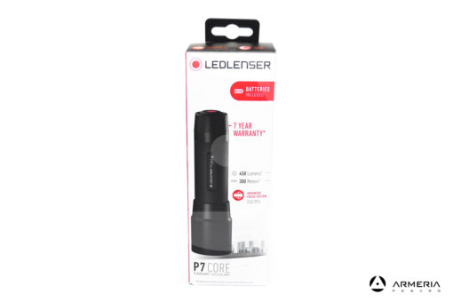 Pila torcia Led Lenser P7R Core - 450 lumen pack