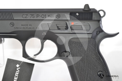Pistola semiautomatica CZ modello 75 P-01 calibro 9x21 canna 3.5 macro