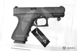 Pistola semiautomatica Glock modello 19FS calibro 9x21 canna 4 Comune lato