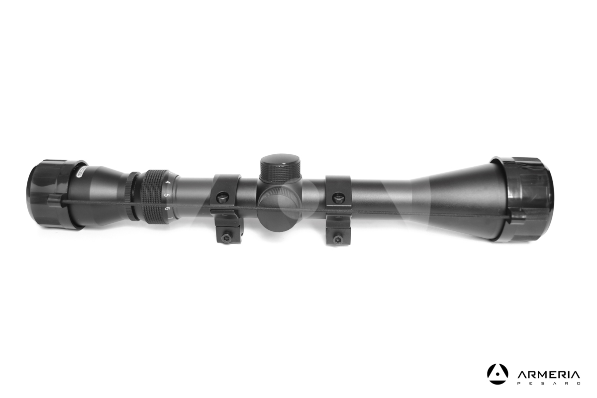 Cannocchiale ottica da puntamento 39 Optics 3-9x40 #393261 con attacco incluso coprilenti