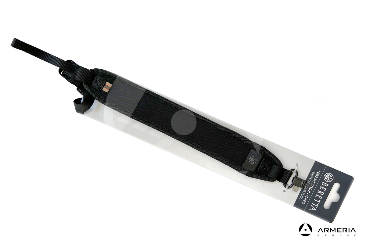 Cinghia tracolla Beretta Neo Shotgun Sling nera per fucile