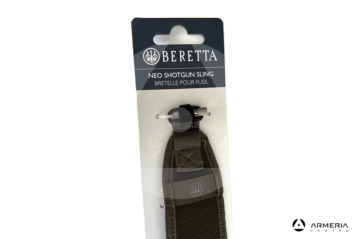 Cinghia tracolla Beretta Neo Shotgun Sling verde per fucile brand