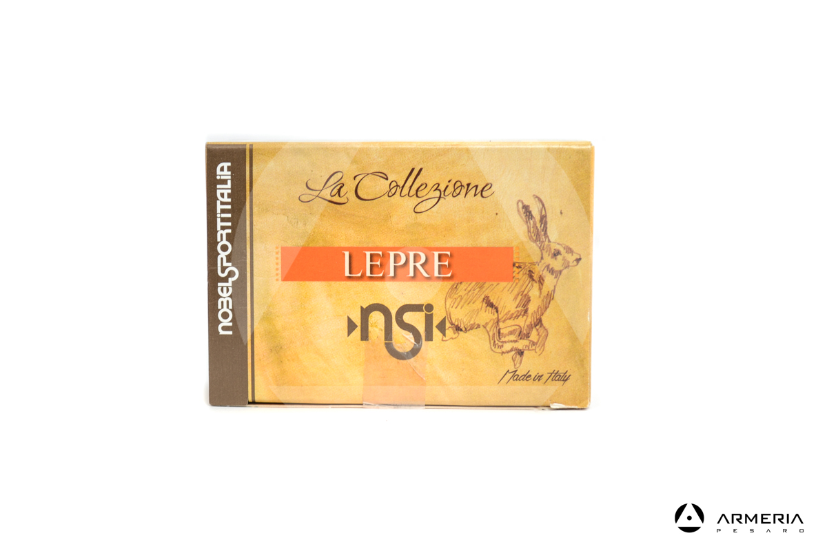 NSI Nobel Sport Italia La Collezione Lepre HP calibro 20 - Piombo 3 - 10 cartucce