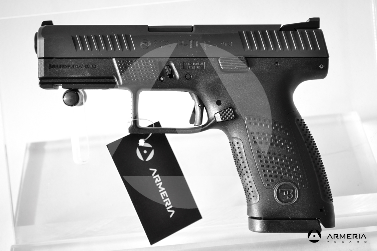 Pistola semiautomatica CZ modello P10-C calibro 9x21 canna 4 lato Pistola semiautomatica CZ modello P10-C calibro 9x21 canna 4 lato