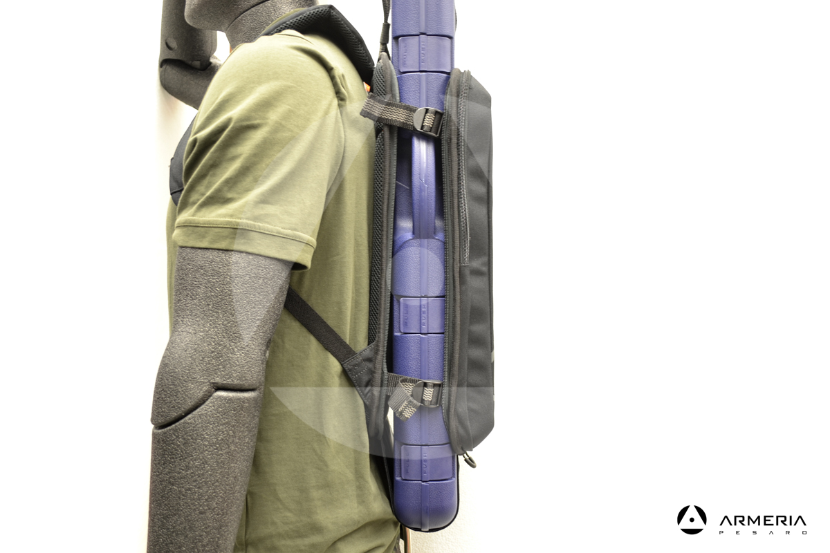 Zaino trasporto fucile Beretta Uniform Pro Evo Case Backpack nero lato1