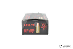 Geco LRN CP calibro 9mm Luger 124 grani - 20 cartucce lato