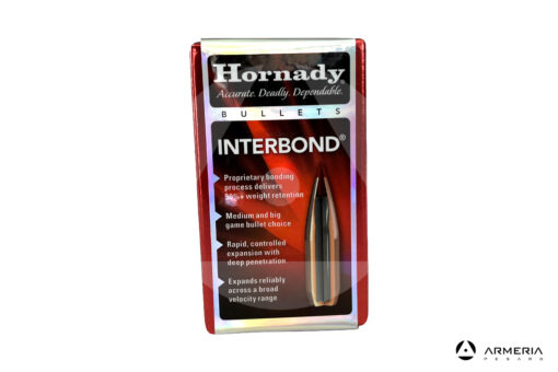 Palle ogive Hornady Interbond calibro 25 110 grani – 100 pezzi #25419