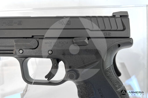 Pistola semiautomatica HS modello HS-9 4.9 G2 calibro 9×21 canna 4″ macro