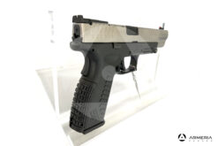 Pistola semiautomatica HS modello SF 19 Stainless calibro 9×21 canna 5.25″ calcio