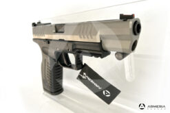 Pistola semiautomatica HS modello SF 19 Stainless calibro 9×21 canna 5.25″ mirino