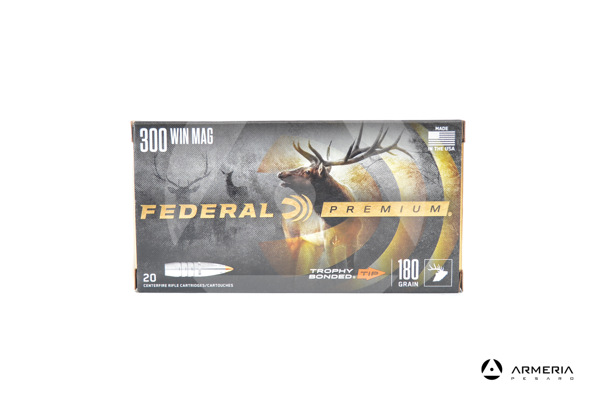 Federal Premium calibro 300 Win Mag 180 grani - 20 cartucce