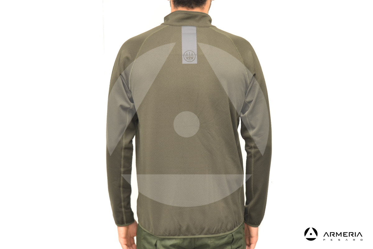 Giacca maglia Beretta Ceramic Face verde taglia XXL retro
