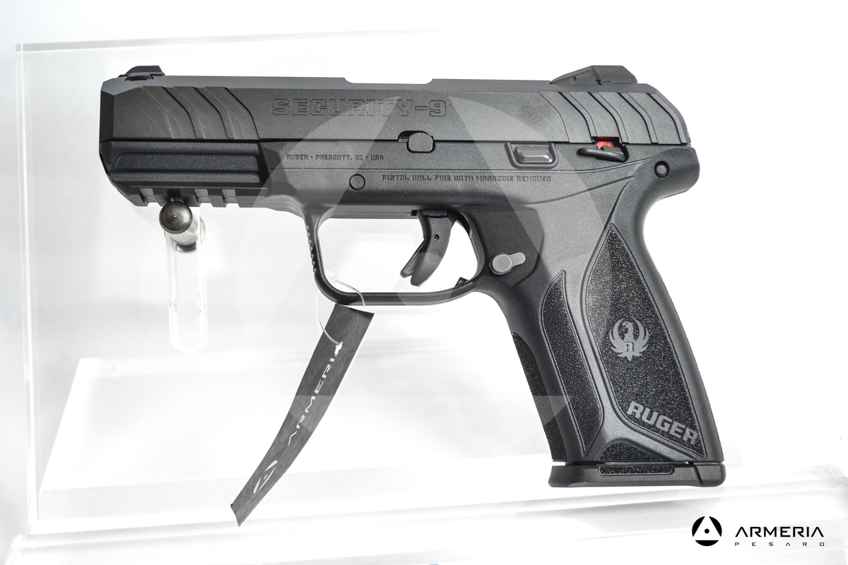 Pistola semiautomatica Ruger modello Security-9 calibro 9x21 canna 4 Pistola semiautomatica Ruger modello Security-9 calibro 9x21 canna 4