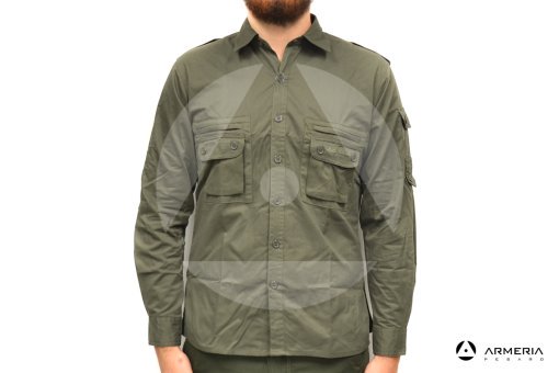 Camicia verde Esse Emme taglia L caccia