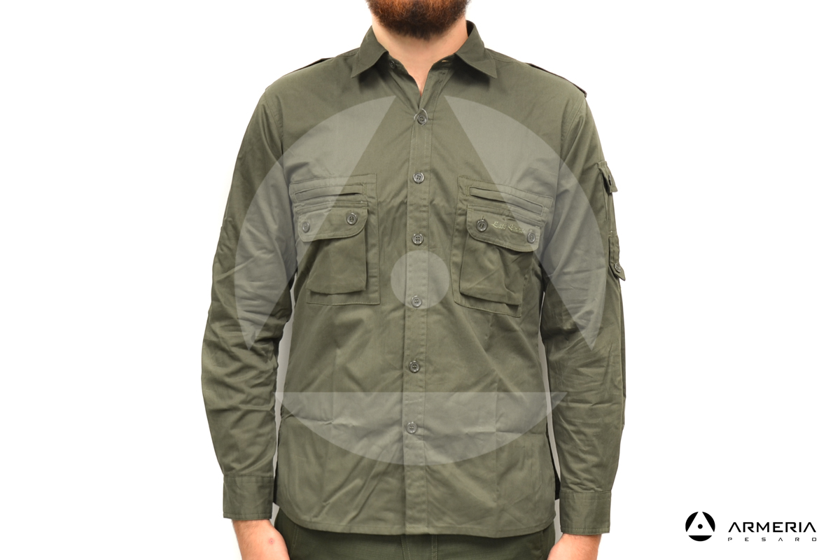 Camicia verde Esse Emme taglia XL caccia