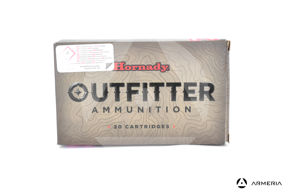 Hornady Outfitter calibro 7mm Rem Mag 140 grani CX - 20 cartucce #806114