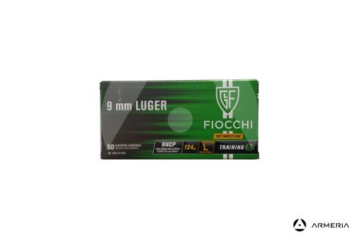 Fiocchi Linea Top Target Line calibro 9mm Luger RNCP 124 grani