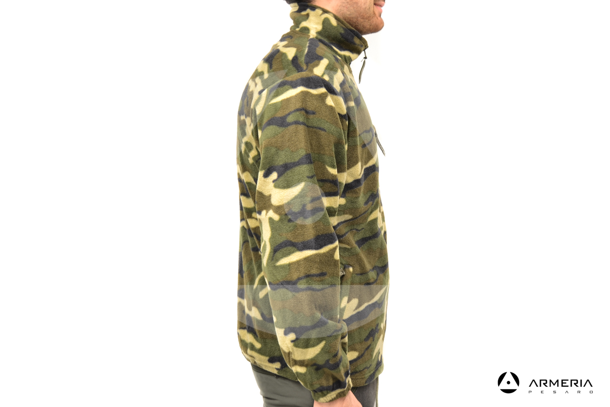 Giacca Maglia a zip in Pile Siber taglia XL lato