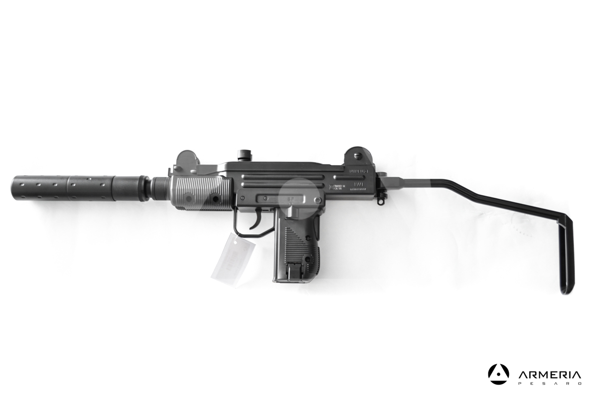 Carabina aria compressa Mini UZI modello IWI calibro 4.5 lato Carabina aria compressa Mini UZI modello IWI calibro 4.5 lato
