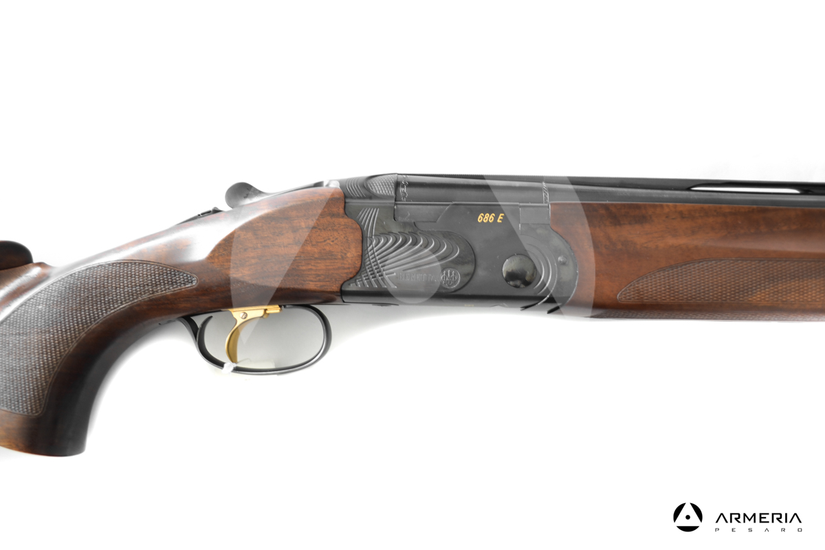 Fucile sovrapposto Beretta modello 686 E Sporting calibro 12 grilletto