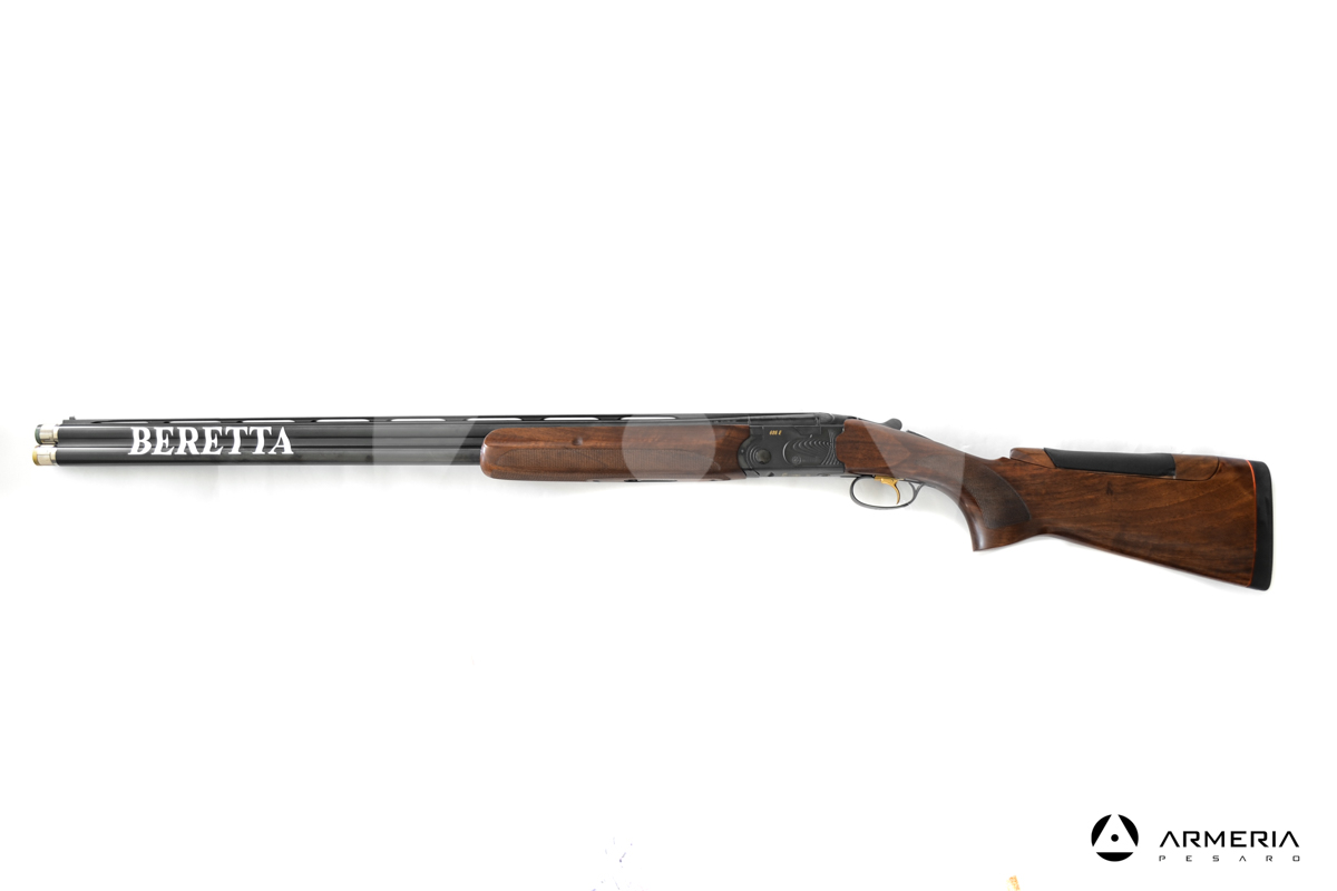 Fucile sovrapposto Beretta modello 686 E Sporting calibro 12 lato