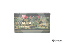 Fiocchi Exacta calibro 308 Winchester 168 grani HPBT - 20 cartucce