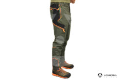 Pantalone da caccia RS Hunting T-106 arancione taglia 48 lato