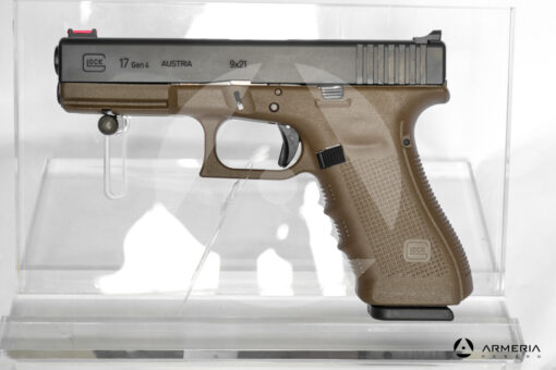 Pistola semiautomatica Glock modello 17 G-Match Gen 4 calibro 9x21 canna 4 lato
