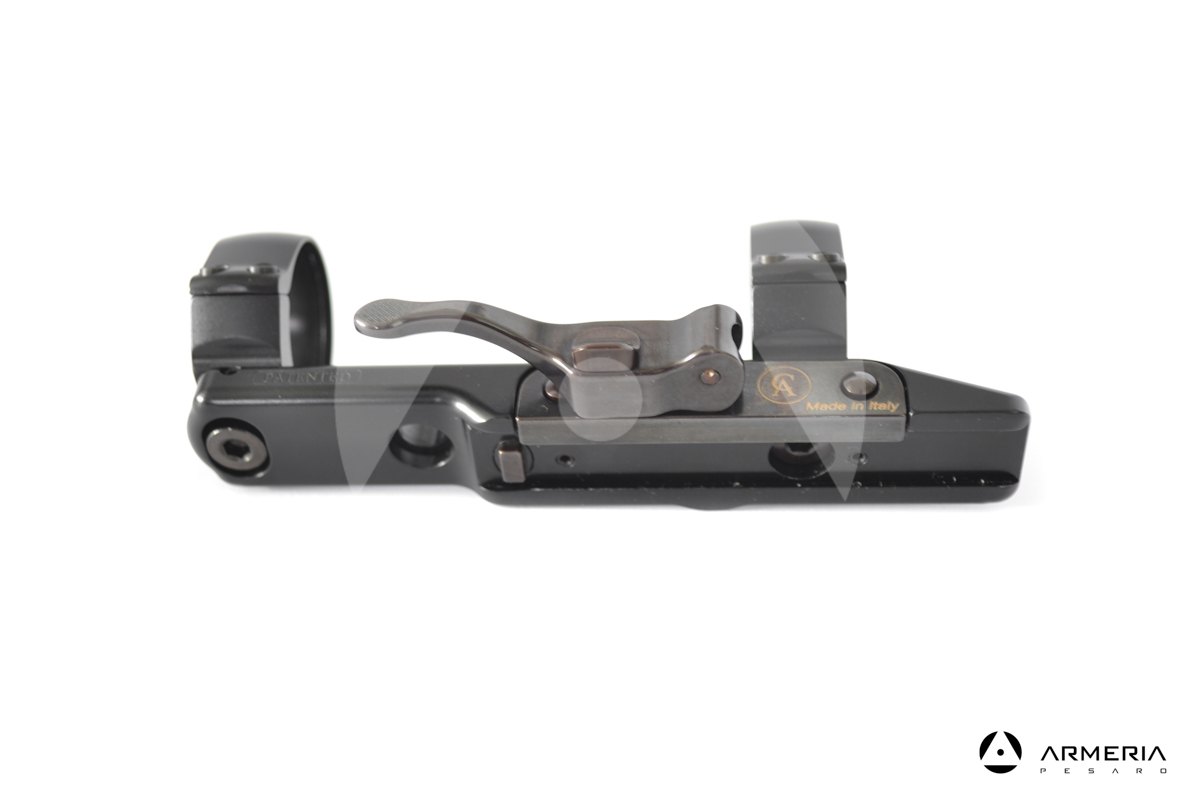 Attacco Contessa Simple Black sgancio rapido base