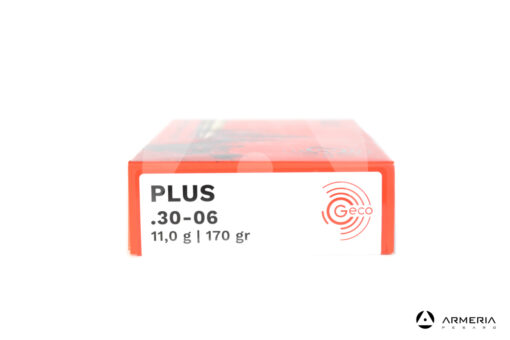 Geco Plus calibro 30-06 170 grani - 20 cartucce macro