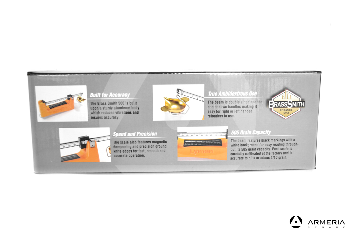 Bilancina Lyman Brass Smith 500 Reloading Scale macro