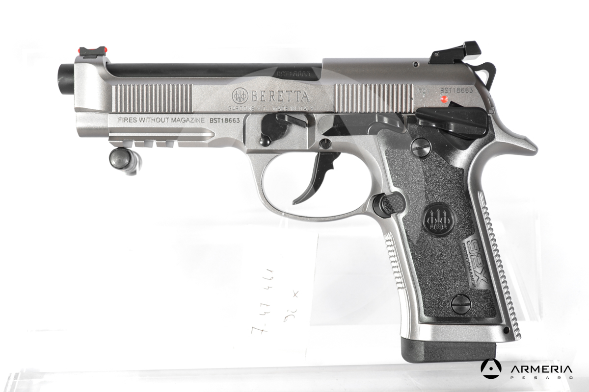 Pistola semiautomatica Beretta modello 92X Performance calibro 9x21 Canna 5 lato Pistola semiautomatica Beretta modello 92X Performance calibro 9x21 Canna 5 lato