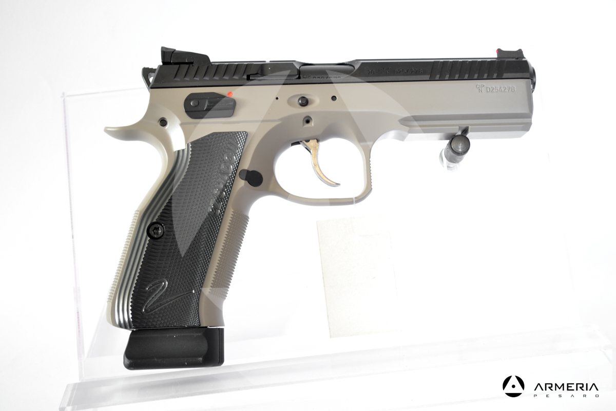 Pistola semiautomatica CZ modello Shadow 2 Urban Grey calibro 9x21 canna 5 lato Pistola semiautomatica CZ modello Shadow 2 Urban Grey calibro 9x21 canna 5 lato
