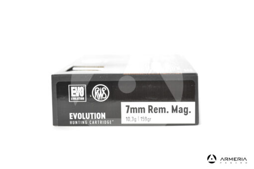 RWS Evolution calibro 7mm Rem Mag 159 grani - 20 cartucce macro