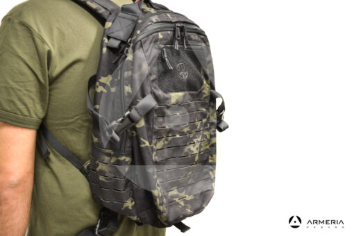 Zaino outdoor Beretta Tactical Backpack Multicam nero lato