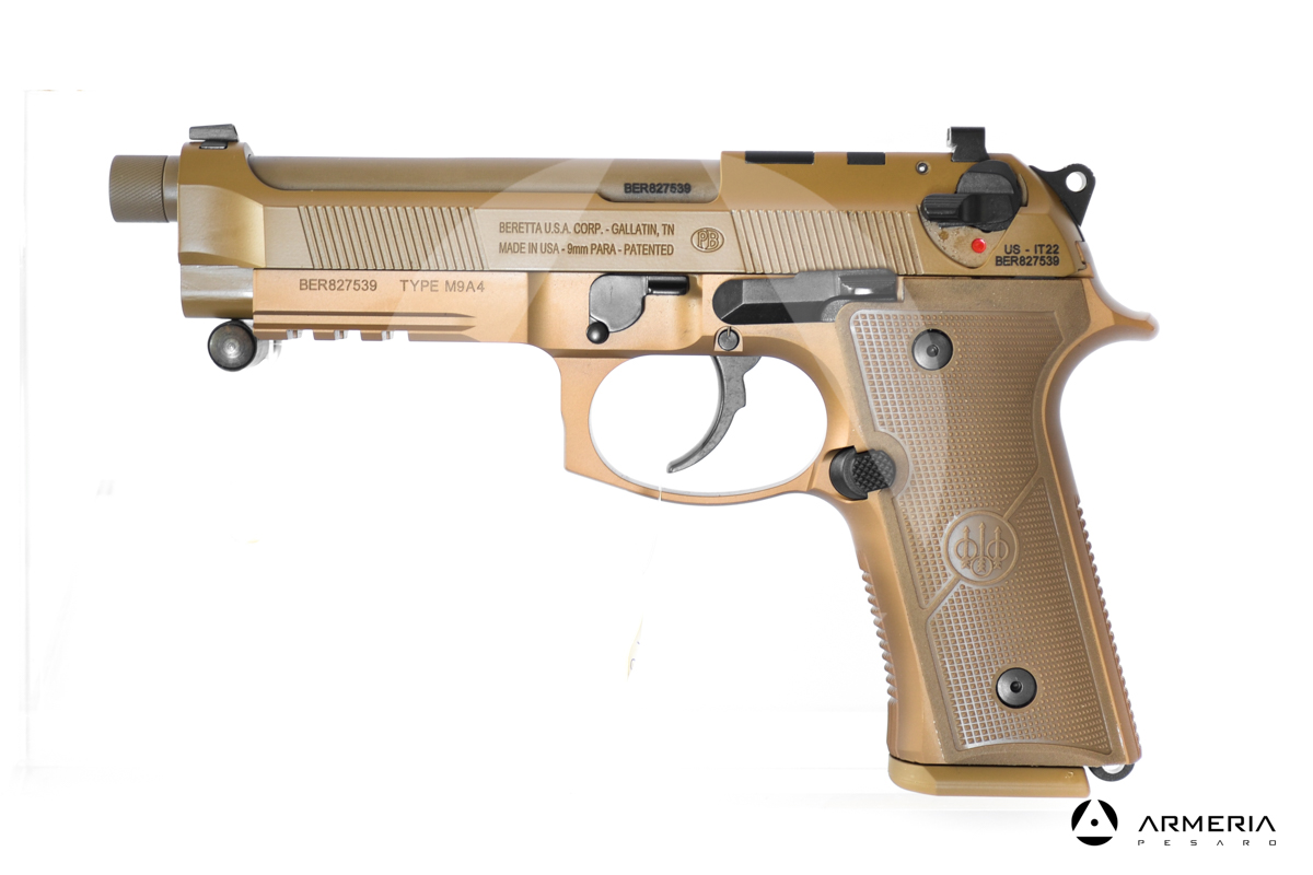 Pistola semiautomatica Beretta modello M9A4 calibro 9x19 canna 5 Pistola semiautomatica Beretta modello M9A4 calibro 9x19 canna 5