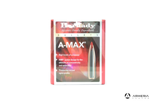 Palle ogive Hornady A-Max calibro 30 308 – 168 grani – 100 pezzi #30502