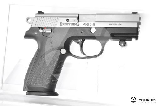 Pistola semiautomatica Browning modello Pro-9 calibro 9x21 canna 3.9 Pistola semiautomatica Browning modello Pro-9 calibro 9x21 canna 3.9