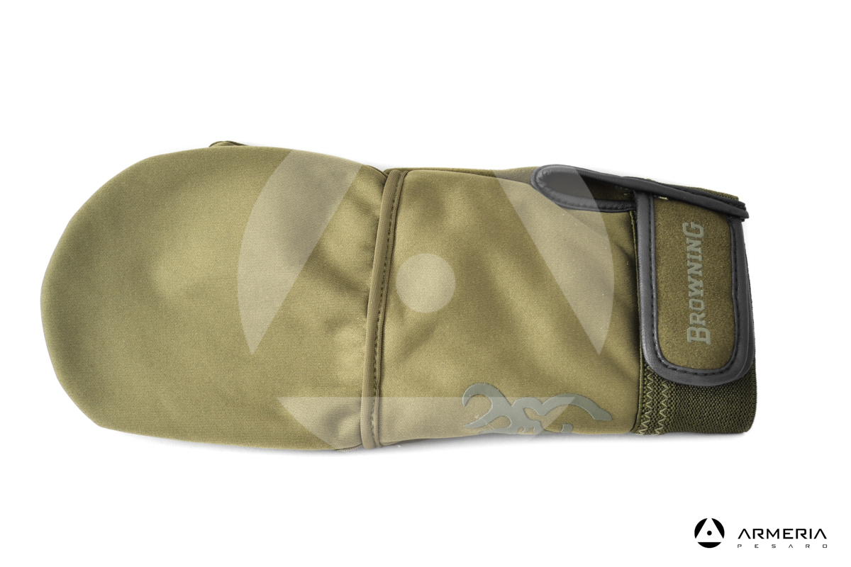 Guanti Browning Wet taglia M con copri dita antivento copertura