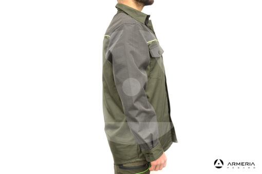 Camicia da caccia RS Hunting C250 verde tg M lato