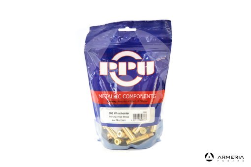 Bossoli PPU PRVI Partizan calibro 308 Winchester - Unprimed Cases - 50 pezzi