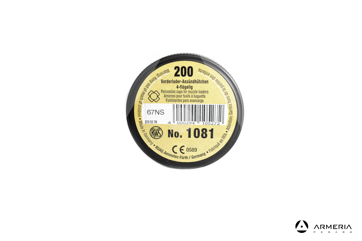 Inneschi avancarica RWS 1081 a 4 ali - 200 pz